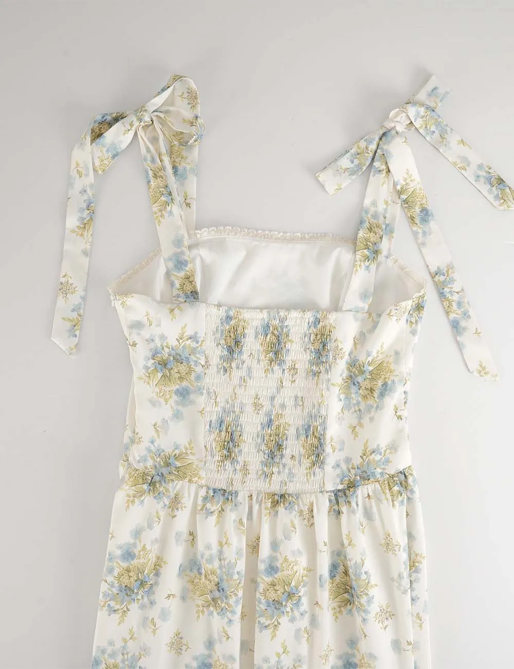 Strap Shoulder Midi Dress