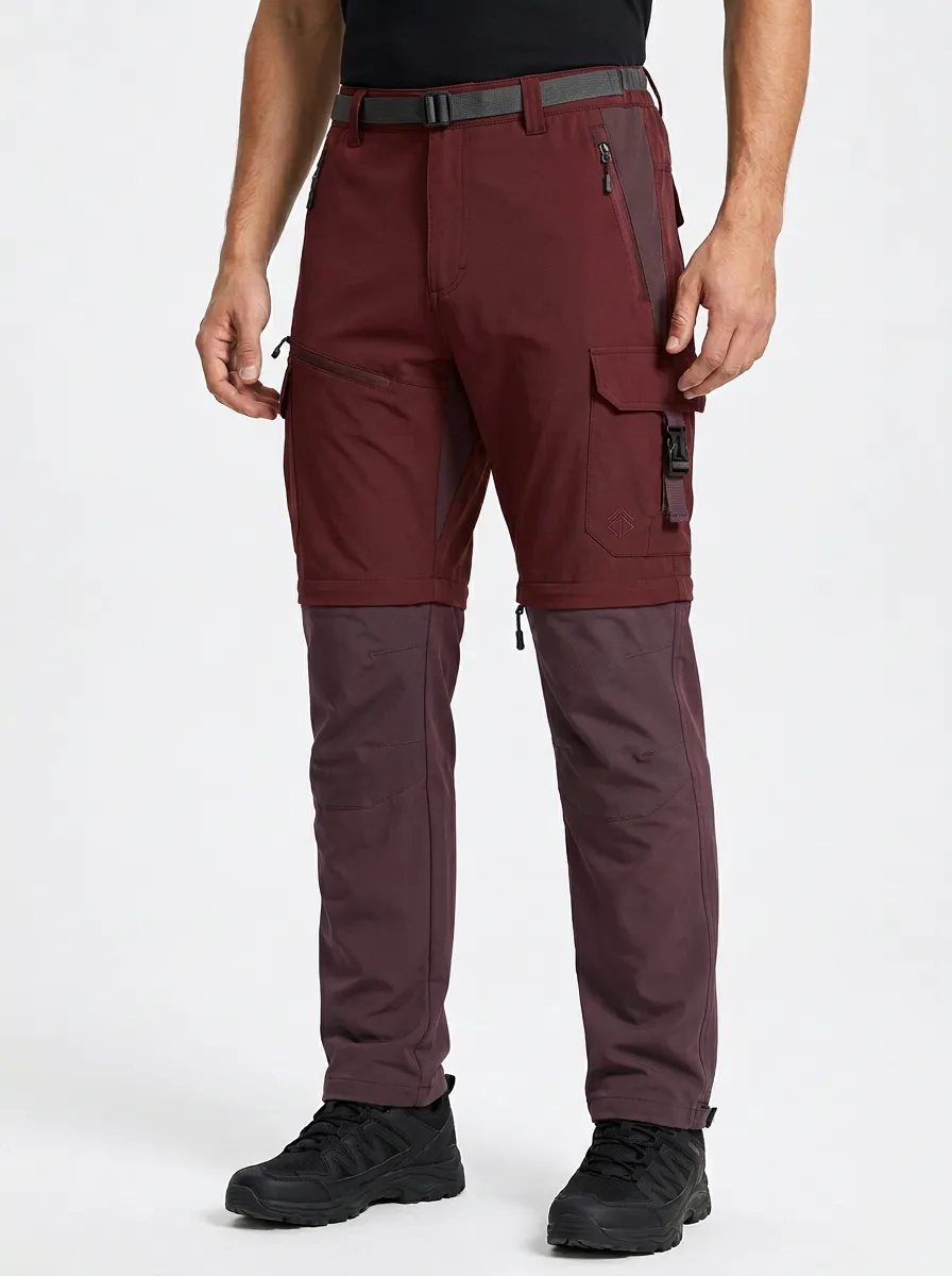 Men's Outback All-Terrain Multi-Pocket Waterproof Zip-Off Tactical Cargo Pants