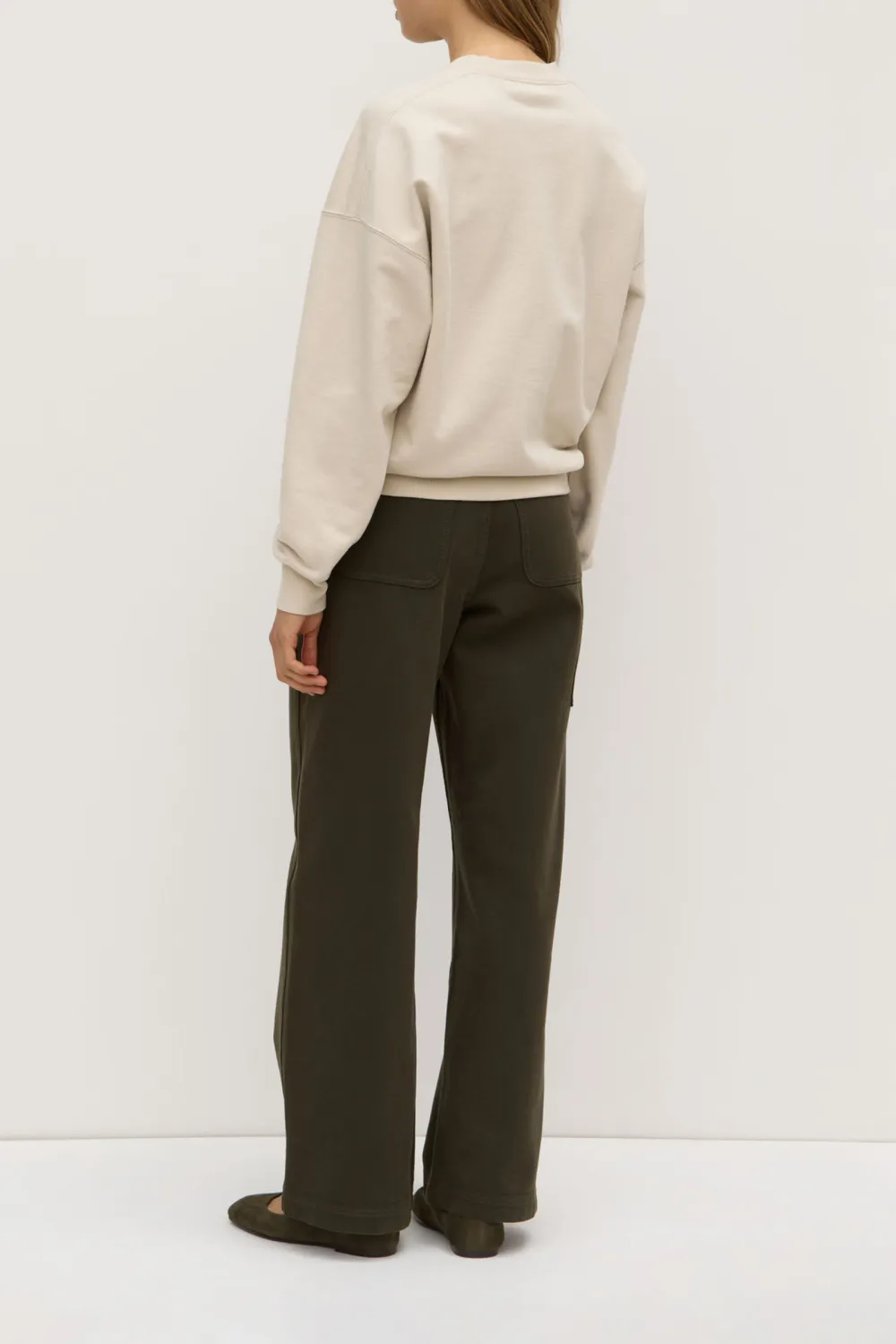 Solid Color Casual Women's Top