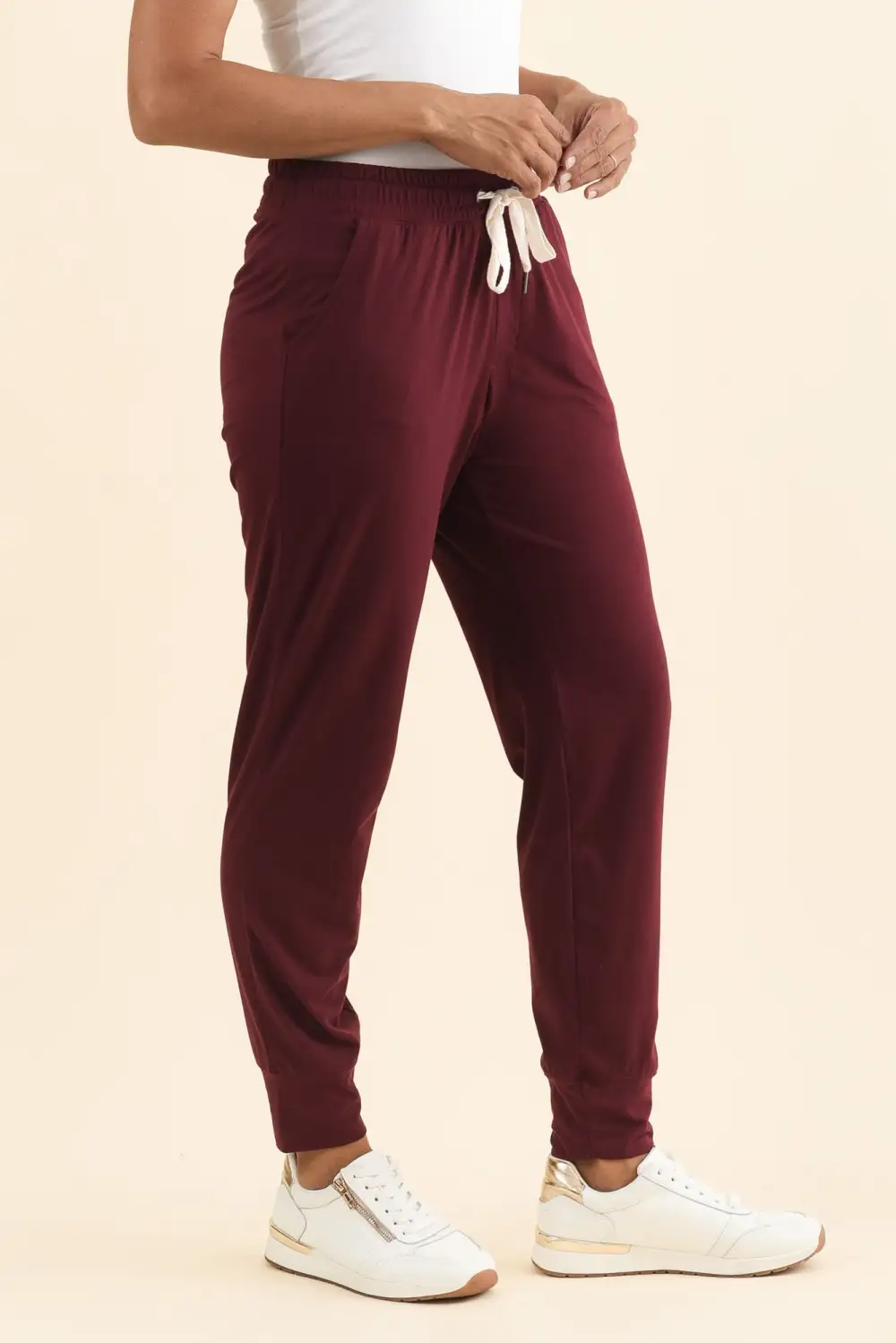 Polyester Stretch Midweight Sweatpants
