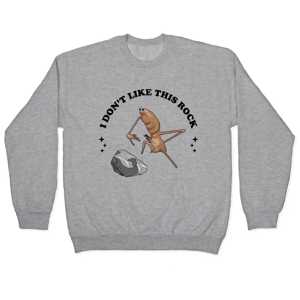 Illustrated Flower Crewneck Sweatshirt