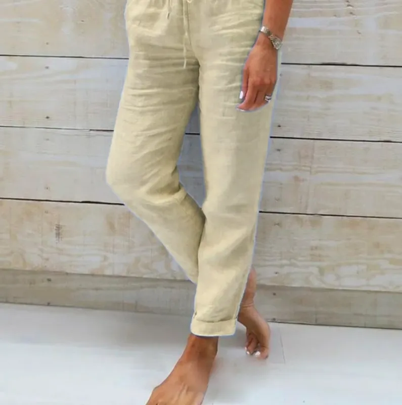 Relaxed Drawstring Trousers