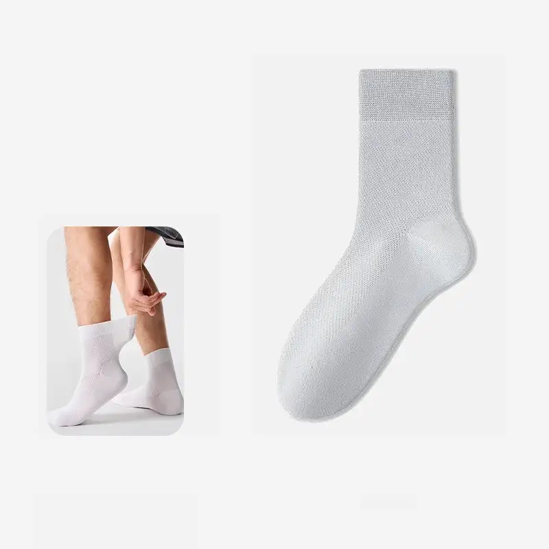 Pure Cotton Comfort Crew Socks