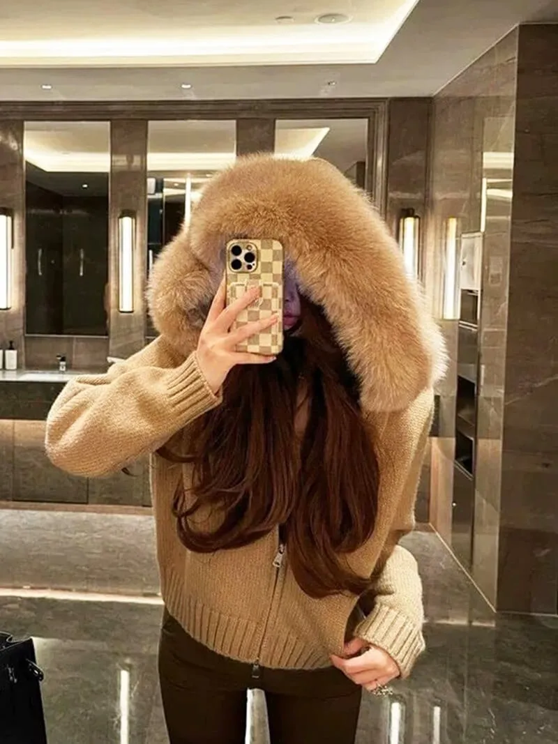 Faux Fur Jacket