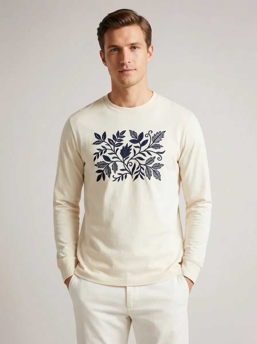 Men's Long Sleeve Refined Style Shirt