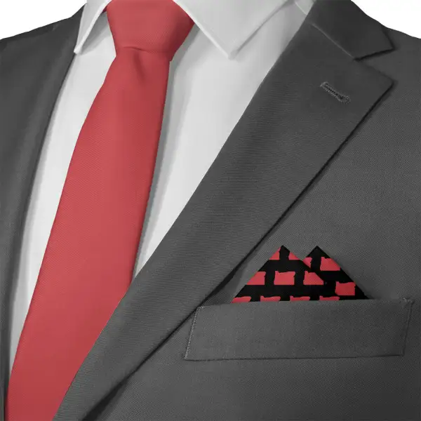 Neat Elegant Suit Pocket Square