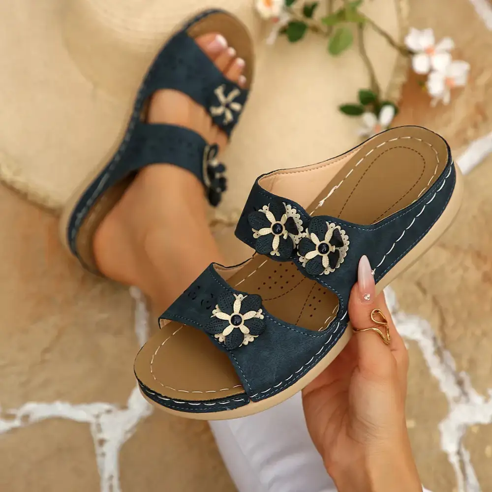 Classic Embellished Open Toe Sandals