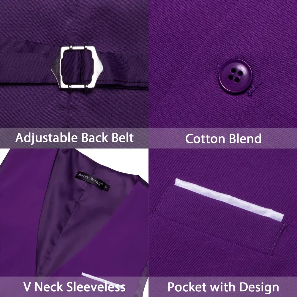 Solid V Neck Business Dress Vest