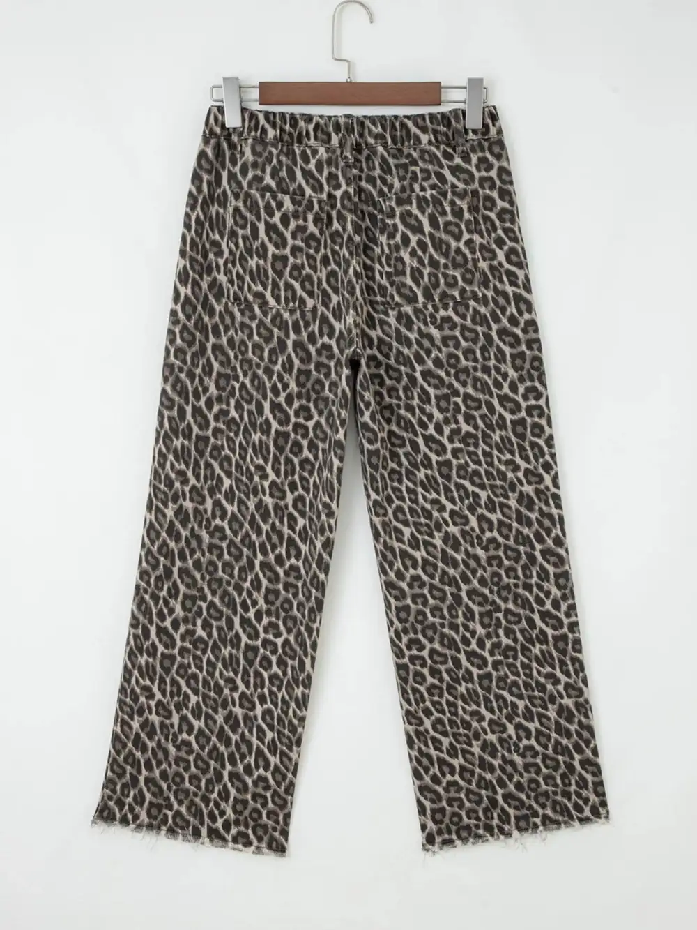 Structured Straight Leg Denim Jeans