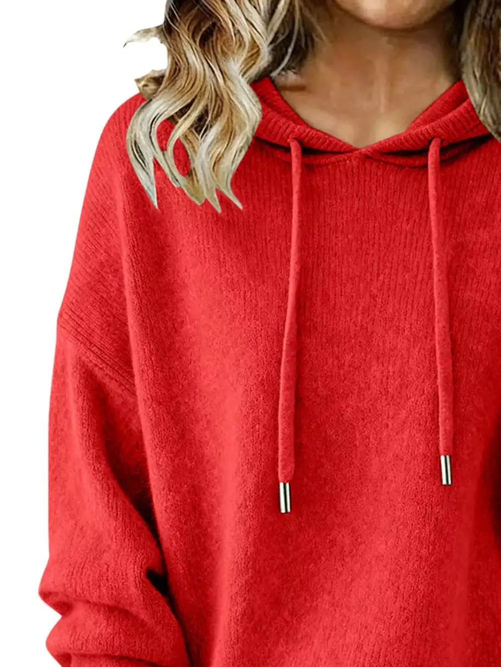 Versatile Drawstring Long Sleeve Sweater
