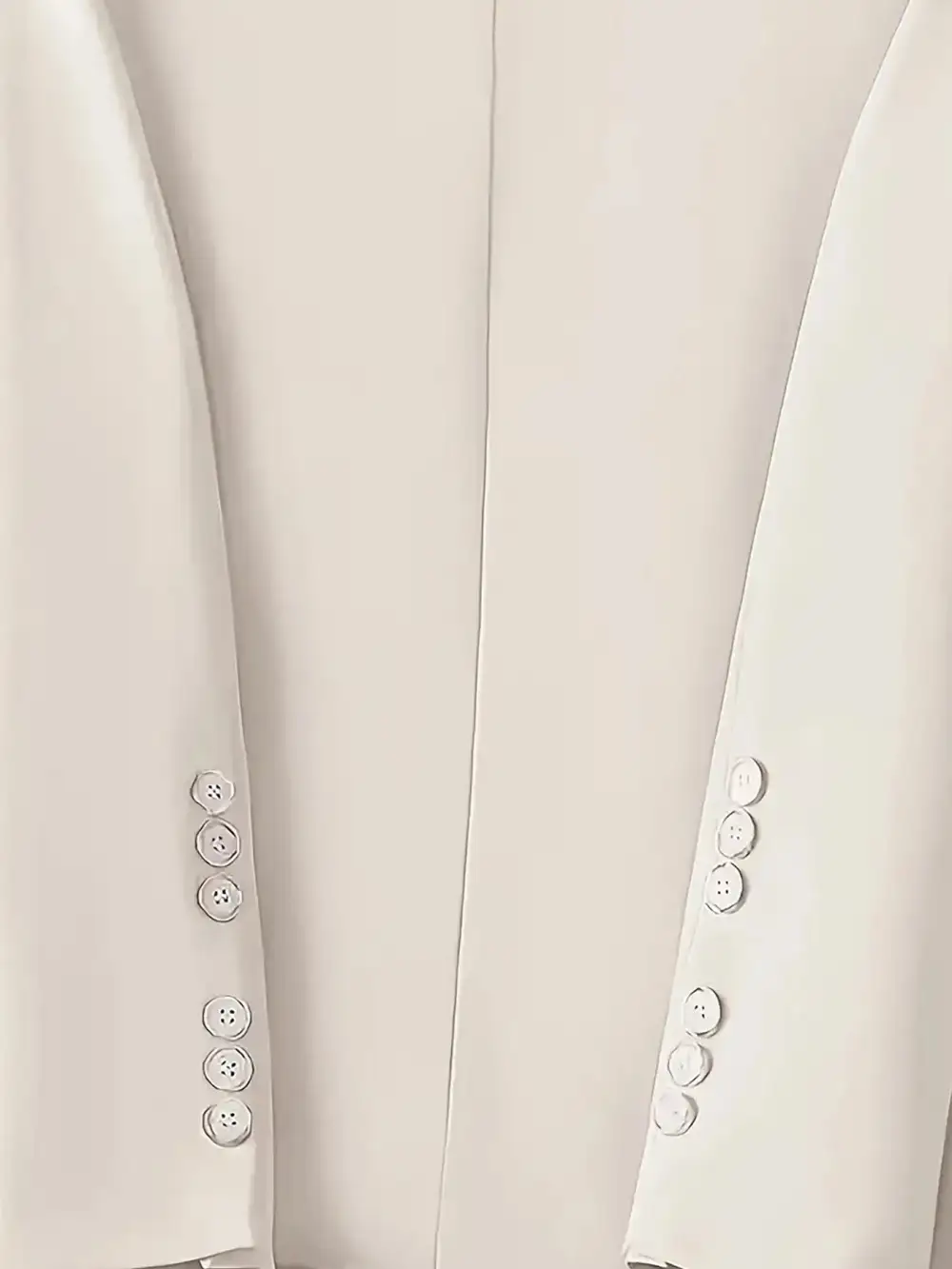 Streamlined Single-Button Long-Sleeve Blazer