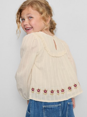 1-12yrs | The Edit Pure Cotton Floral Embroidered Blouse detail 1