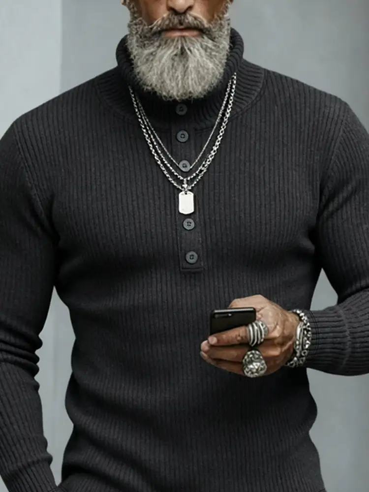 Soft Knit Turtleneck Sweater