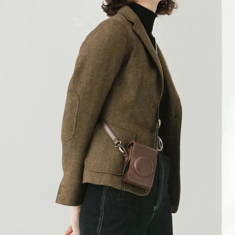 Single Breasted Wool Blazer