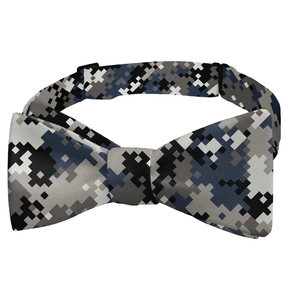 Digi Camo Pattern Bow Tie