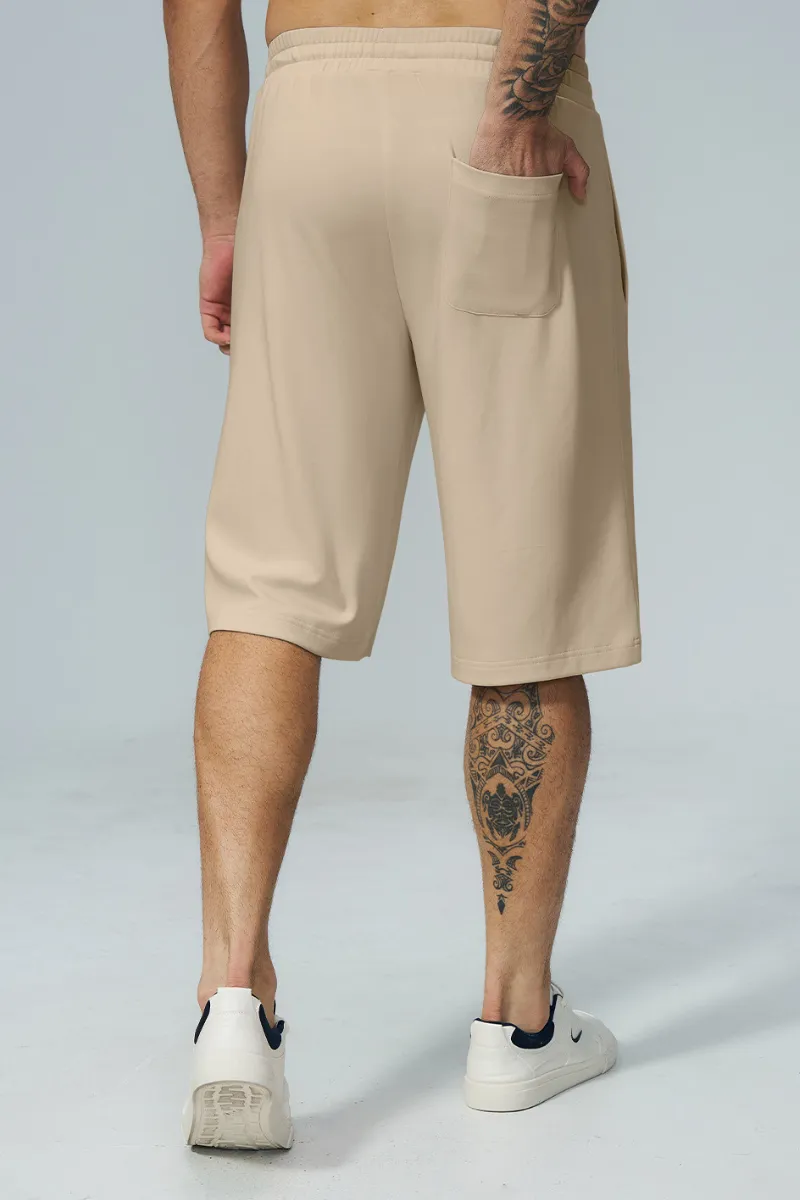 Breathable Drawstring Relaxed Fit Athletic Shorts