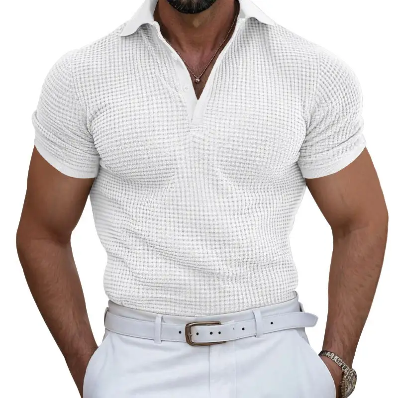 Pique Cotton Polo Shirt