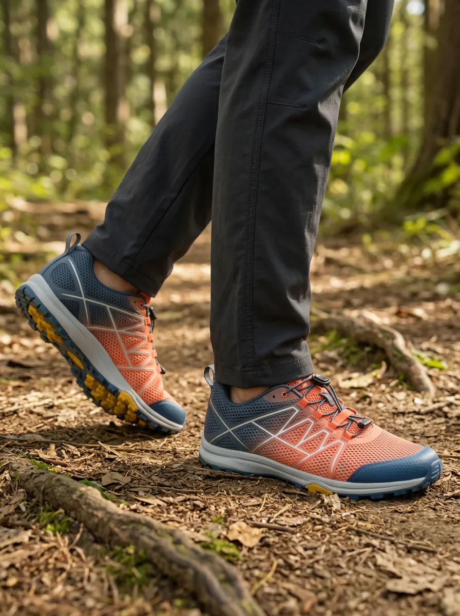 Men's Hiking Gradient Printed Shoes