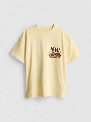 7-15yrs | New York City Graphic Oversized T-Shirt