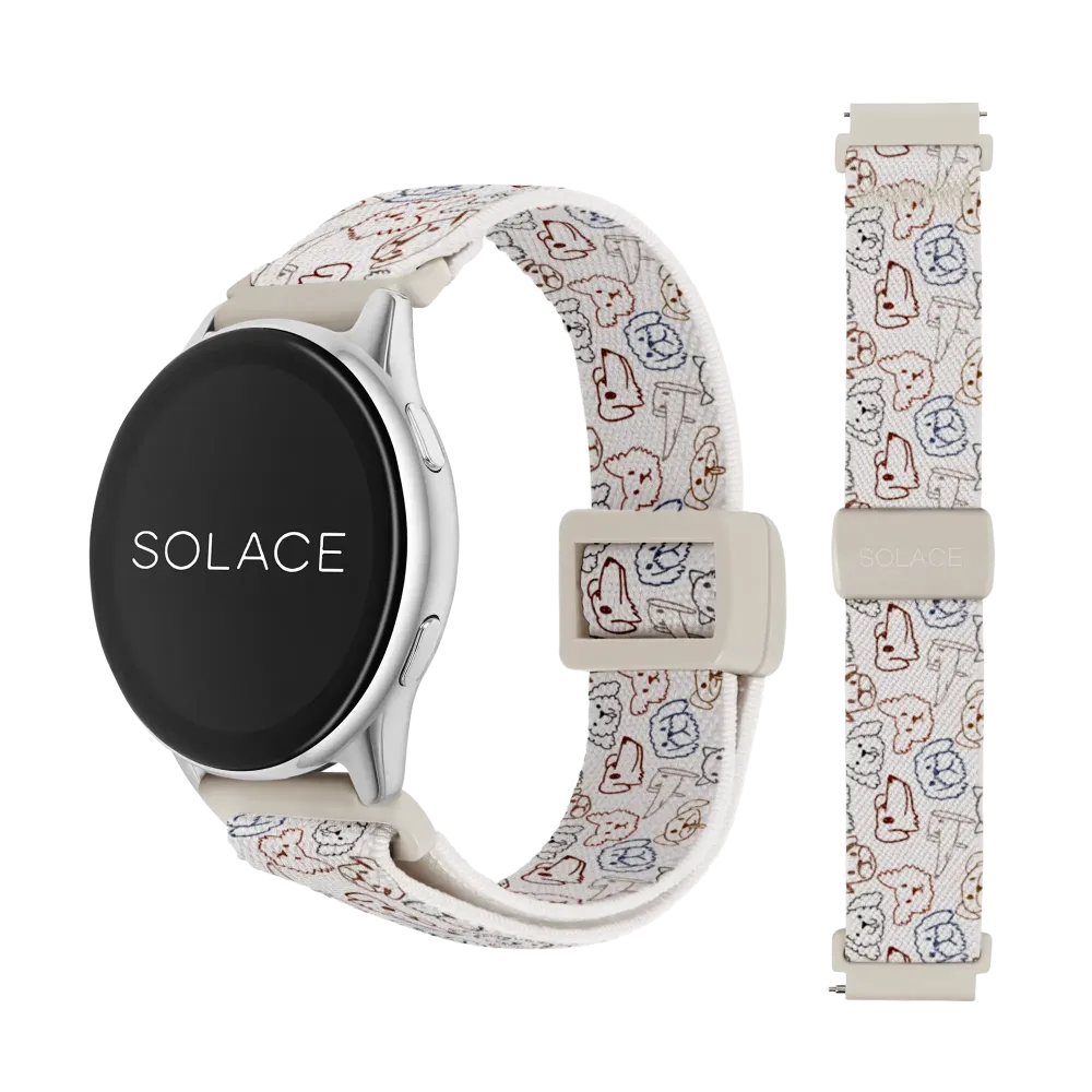 Solace Bands × ASPCA® Pet Prints – Paladin Adapt - Universal Smart Watch Edition