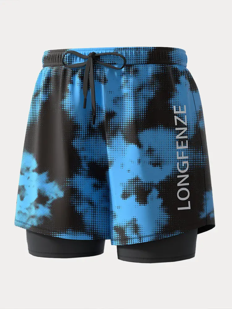 Printed Quick Dry Boardshorts