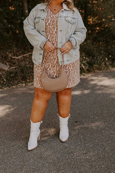 Chic Mindset Knit Mini Dress Curves
