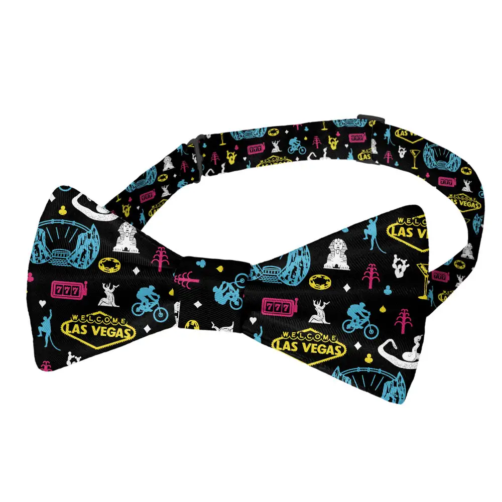 Bicycles Heritage Motif Bow Tie