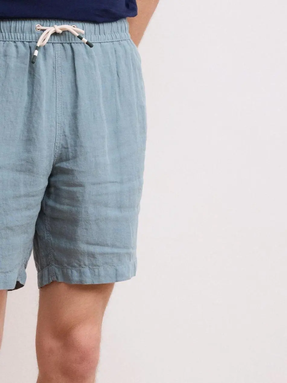 Loose Casual Comfortable Breathable Celadon Green Swim Trunks