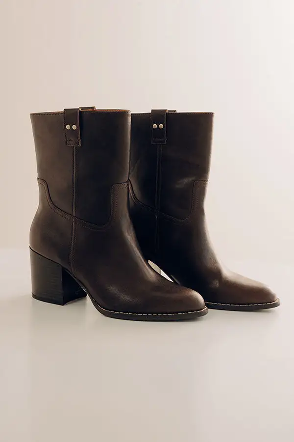 Classic Faux Leather Boots