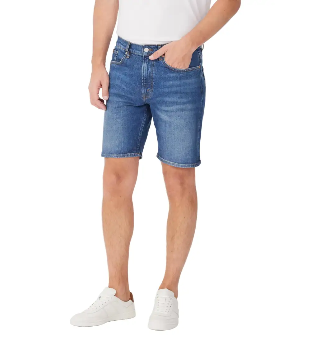 Denim Five Pocket Casual Shorts