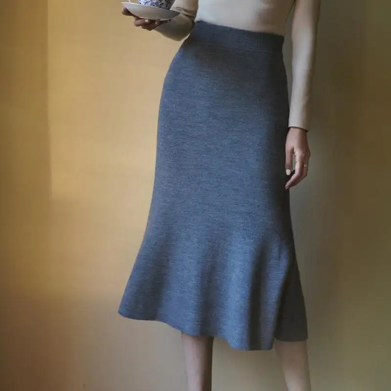 Gentle Boutique Everyday Casual Polyester Skirt