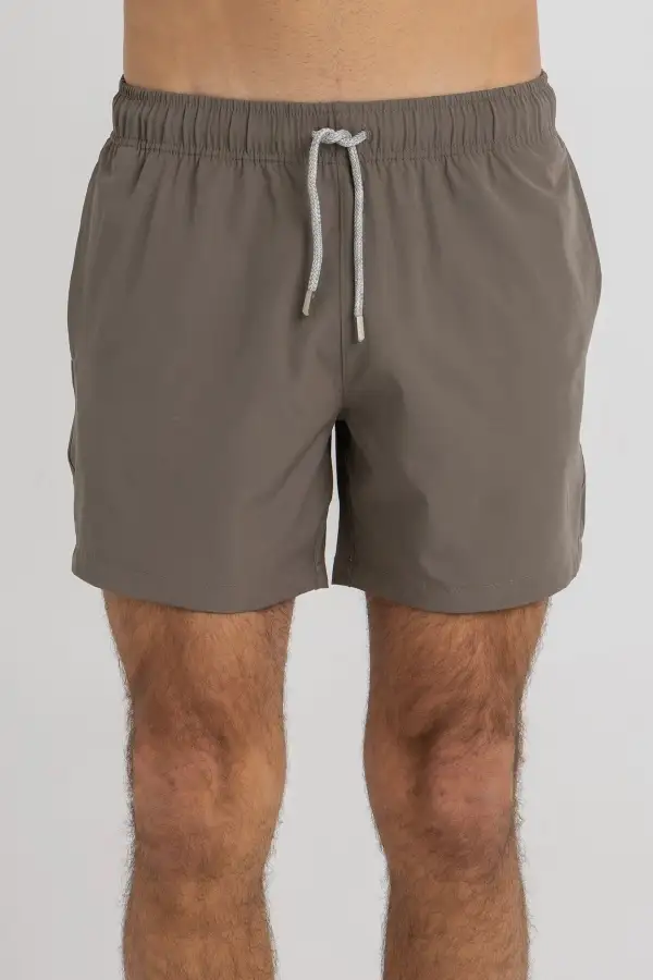 Dusty Grey Swim Shorts