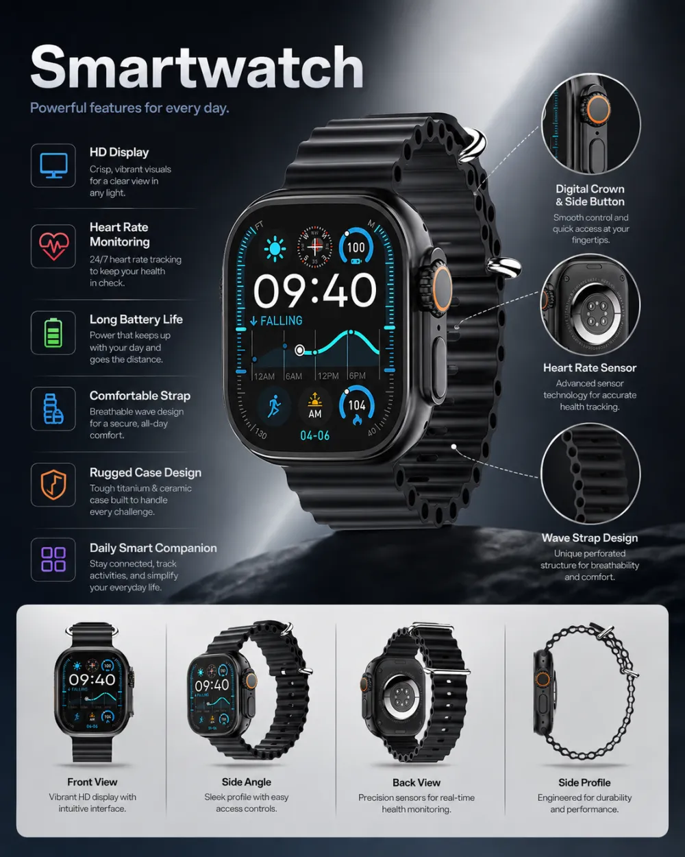 smartwatch U5