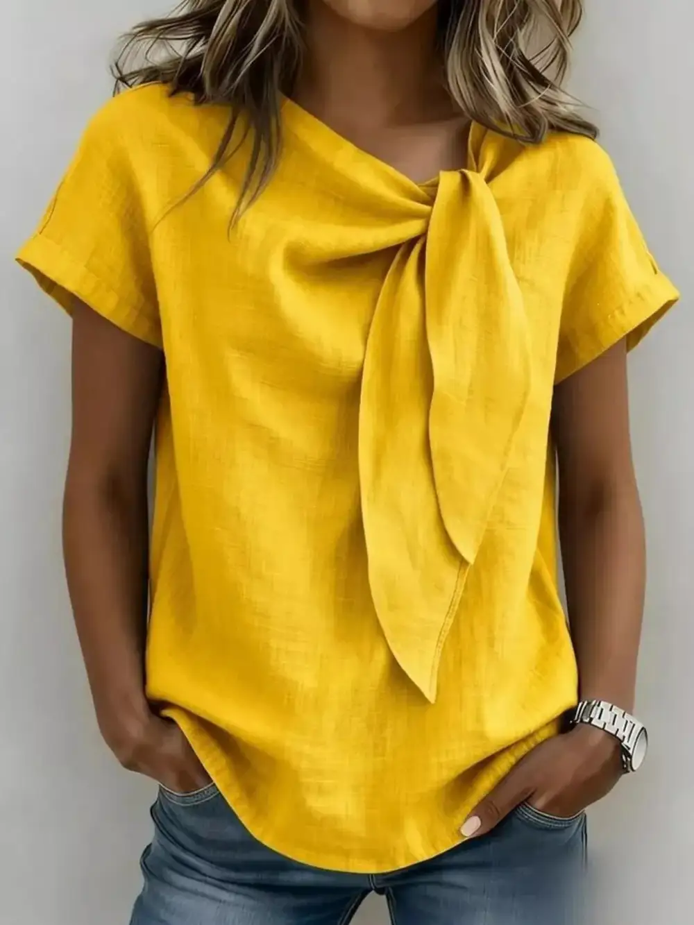 Short Sleeve Everyday Blouse