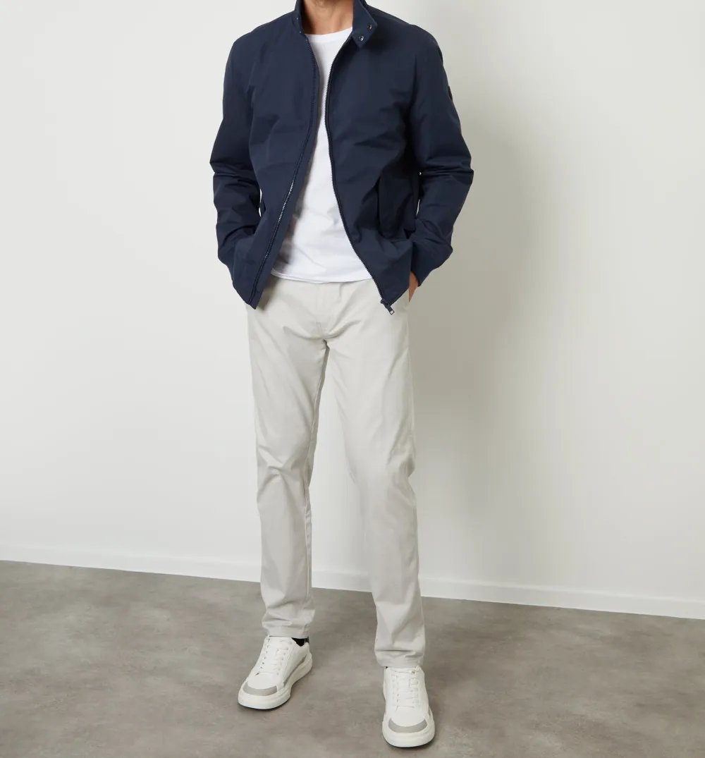 Men's Navy Harrington Jacket