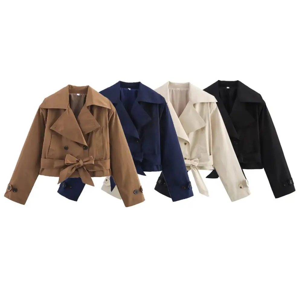 Versatile Belted Trench Coat