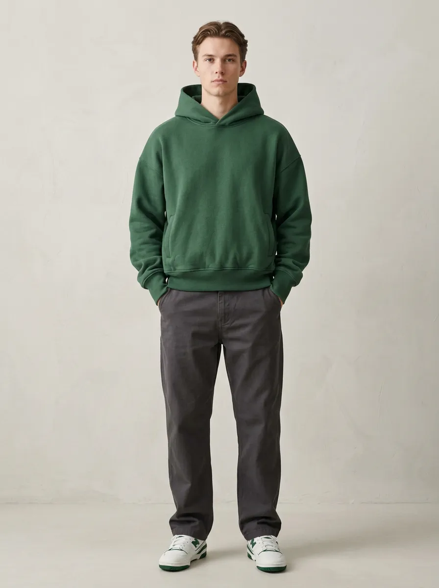 Weekend Ready Plain Unisex Hoodie