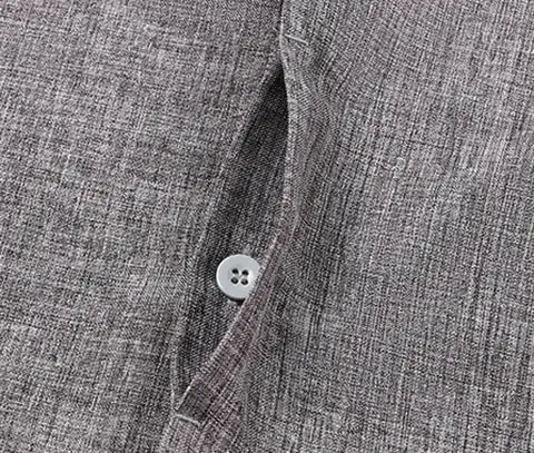 Cotton Linen Short Sleeve Shirt