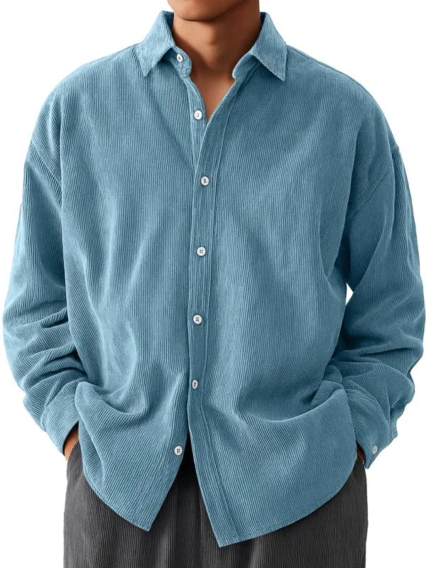 Workwear Corduroy Long Sleeve Shirt