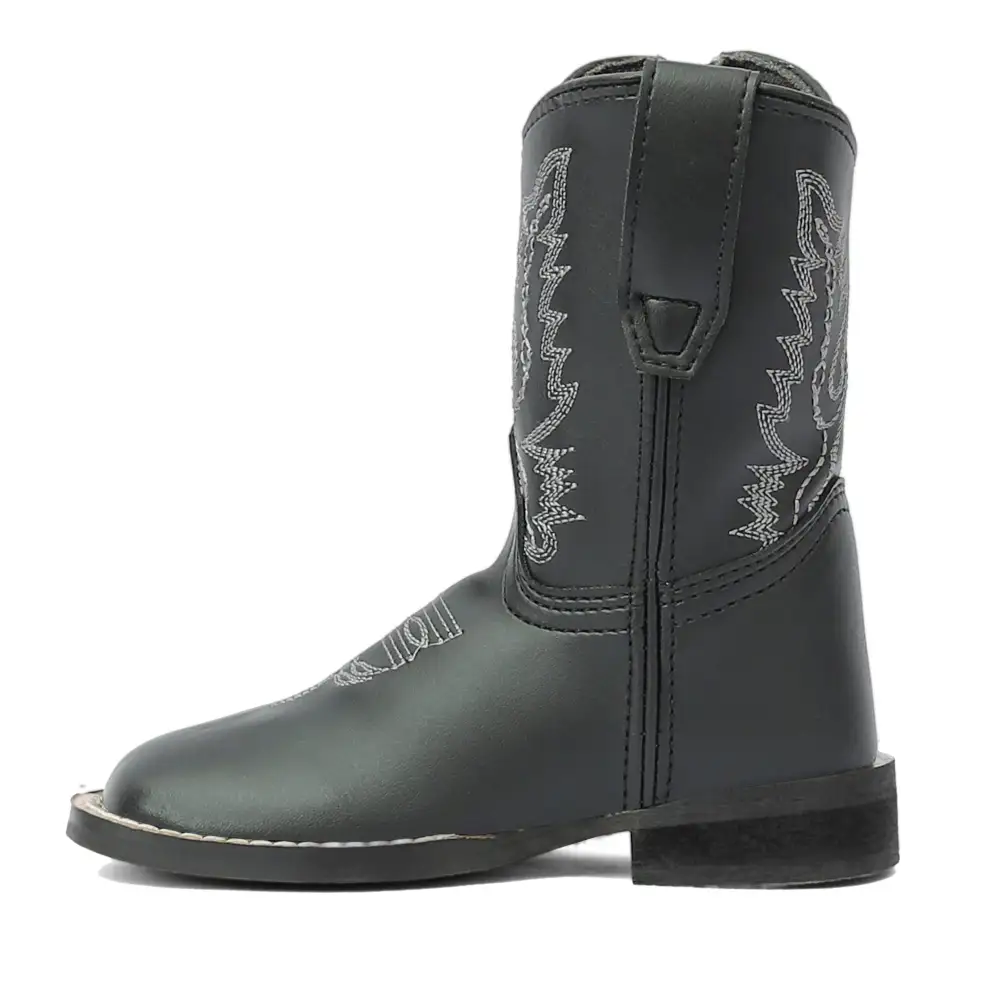 Casual Side Pull Men's Denim Boots