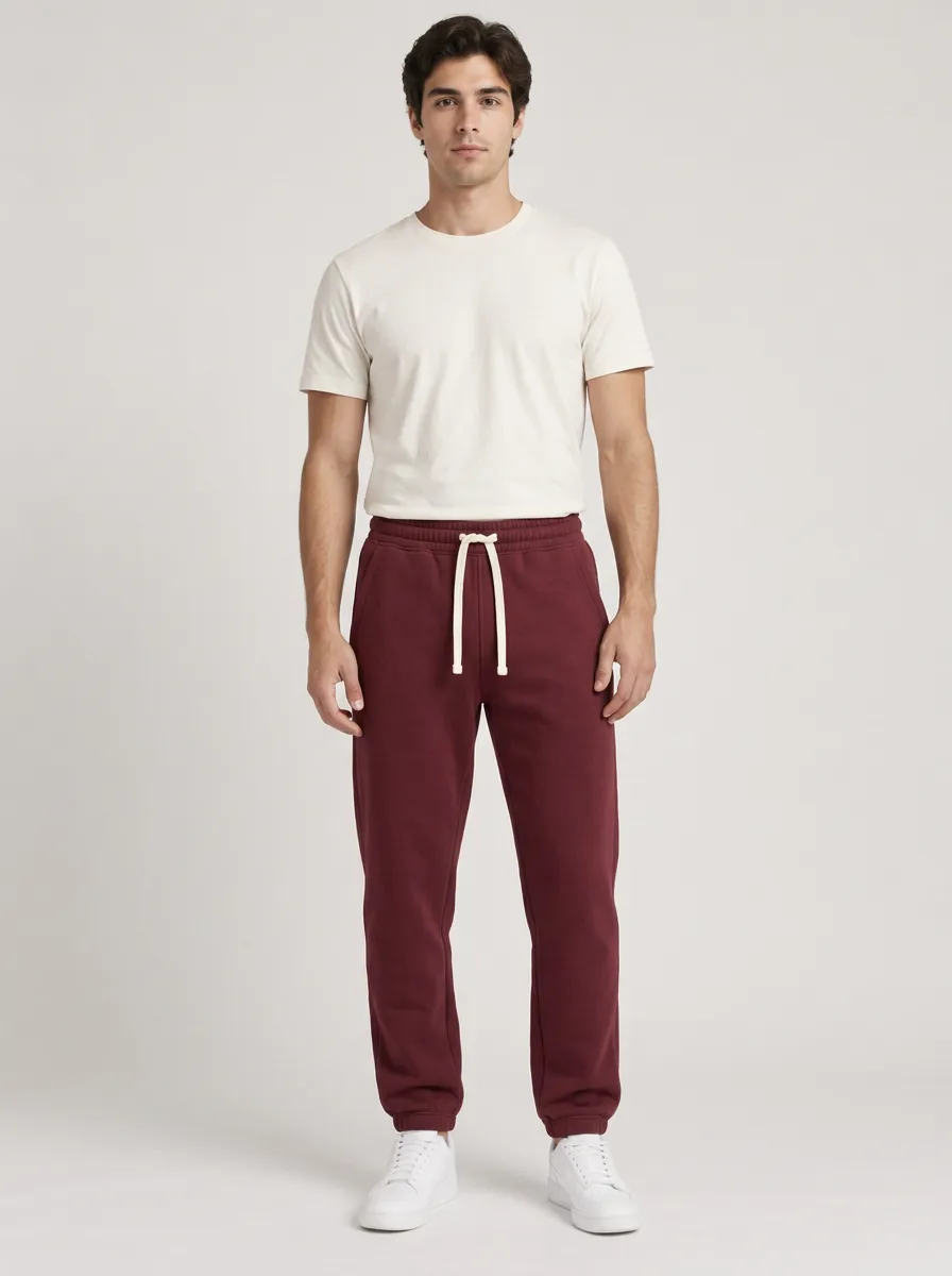 Unisex Urban Casual Fleece Sweatpants
