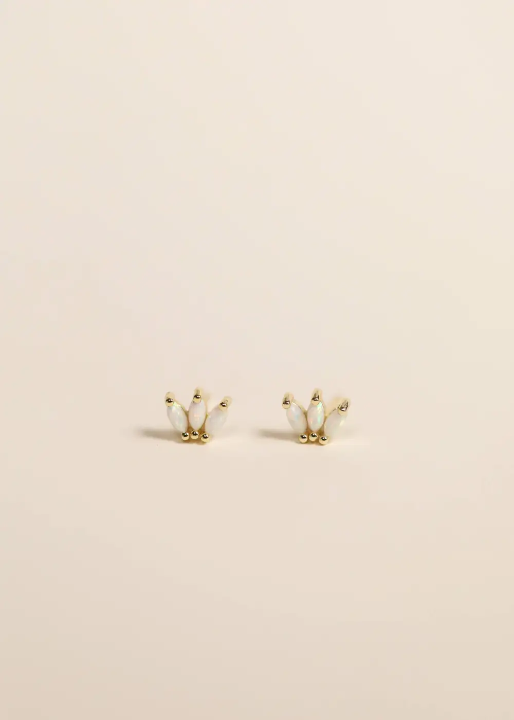 Gemstone Stud Earrings