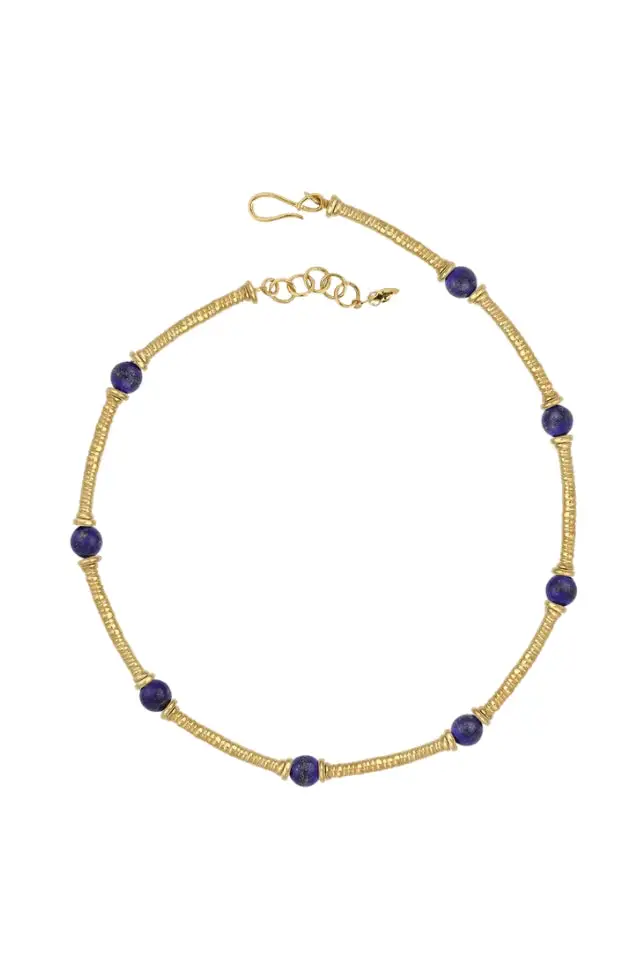 Lapis Lazuli Chain Necklace