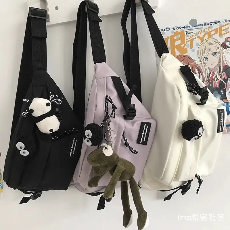 Foldover Utility Crossbody Chest Bag