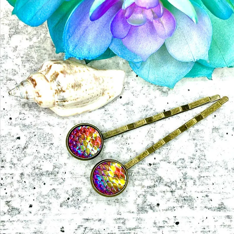 Dark Mermaid Bobby Pins