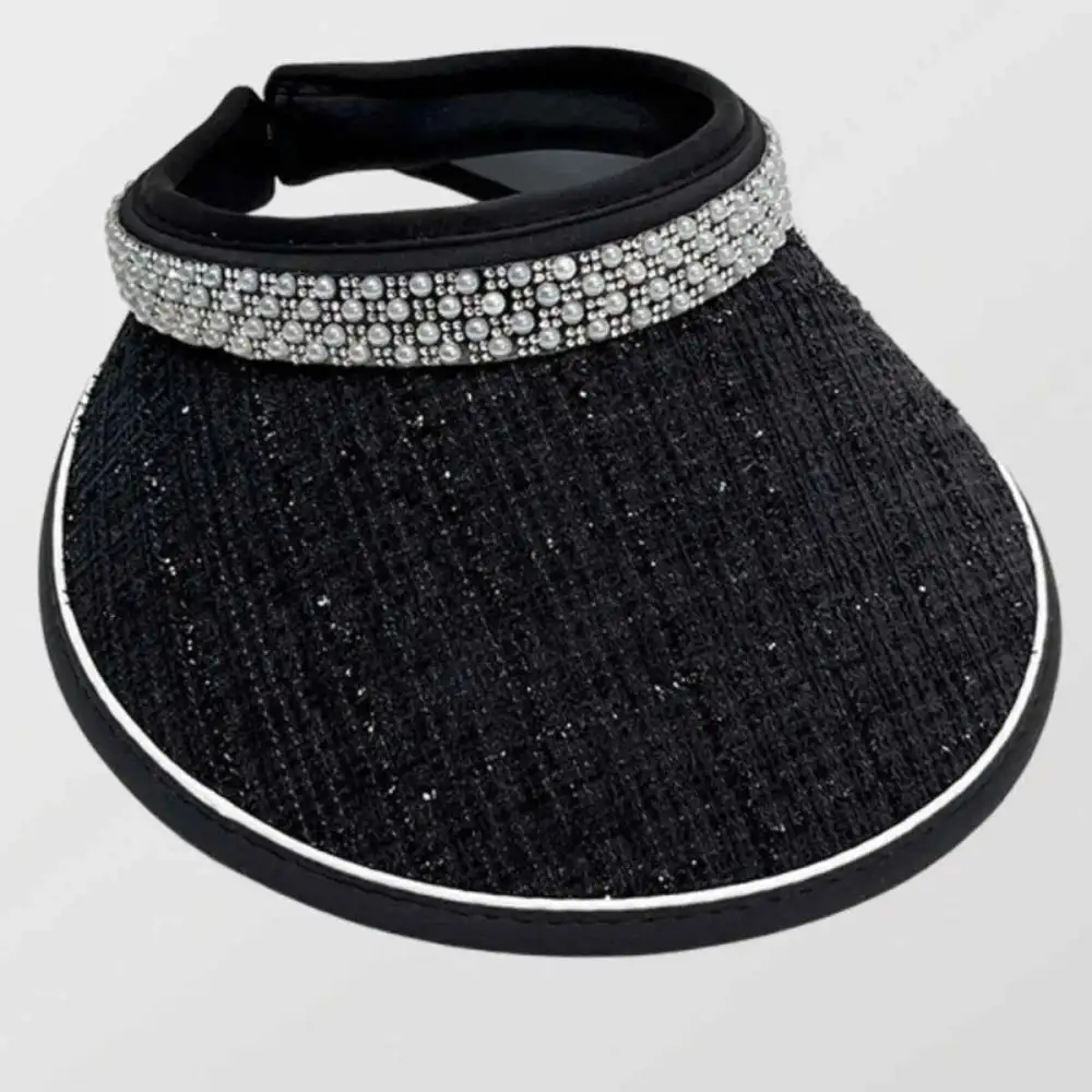 Pearl Detail Sunscreen Hat