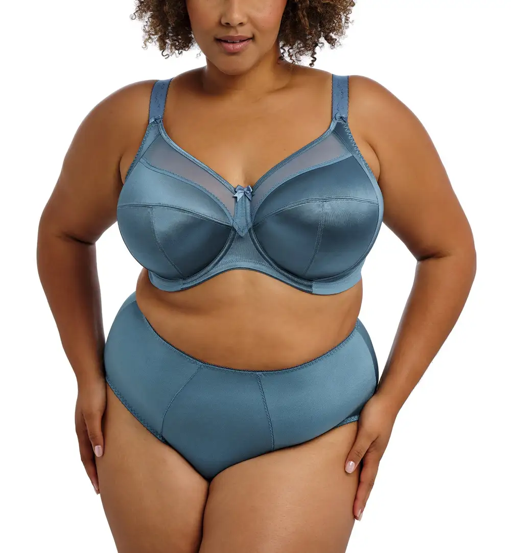 High-Waist Cotton Full-Coverage Brief Panty