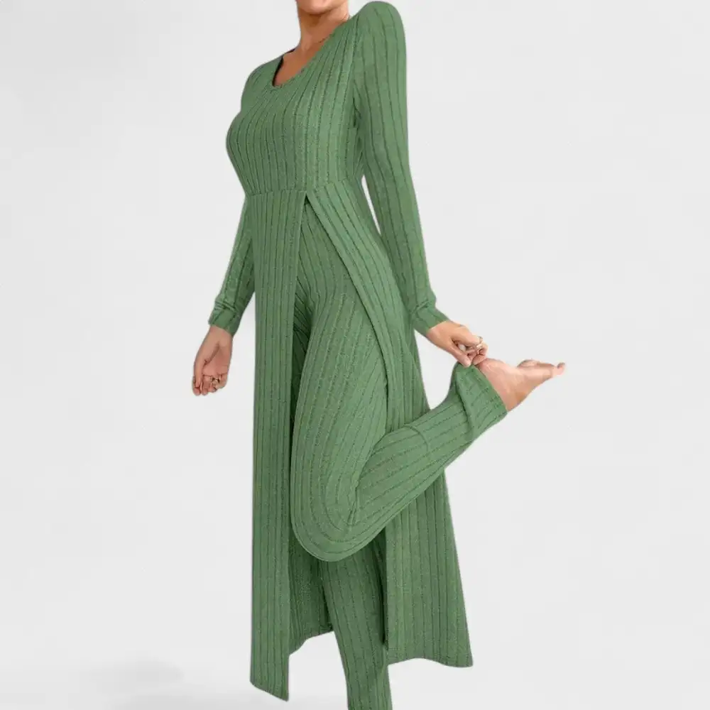 Ribbed Lounge Matching Set