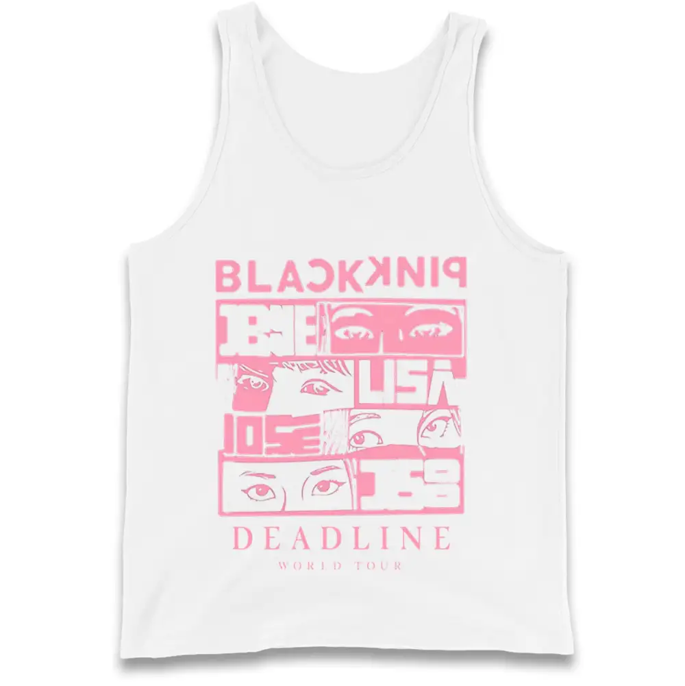 Simple Graphic Print Sleeveless Top