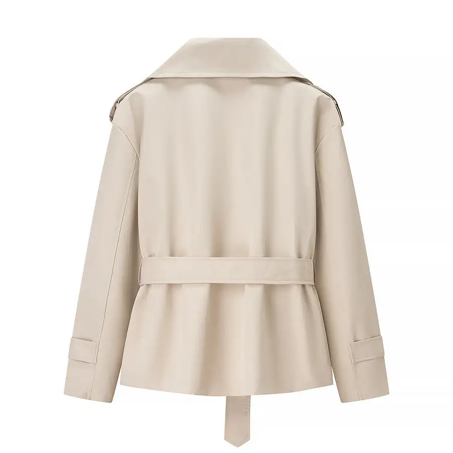 Relaxed Utility Trench Coat